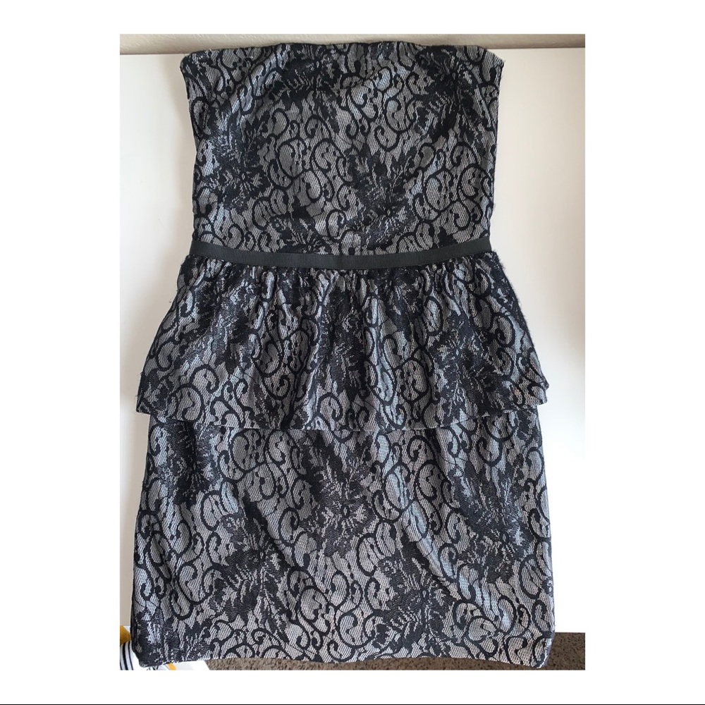 Small mini silver dress